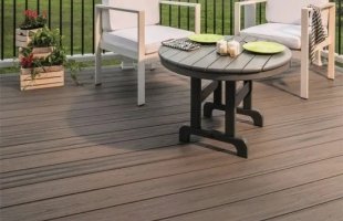 PVC Co extruded Decking